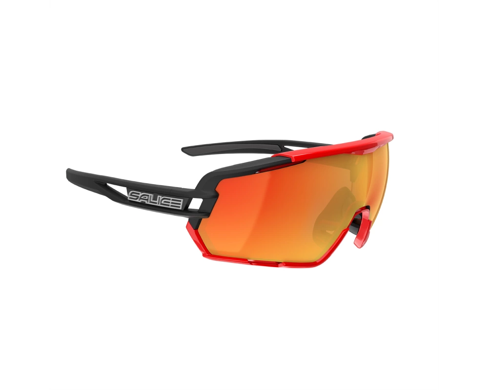 Salice Occhiali Sportbrille 020RWX, Black/Red / RW Red