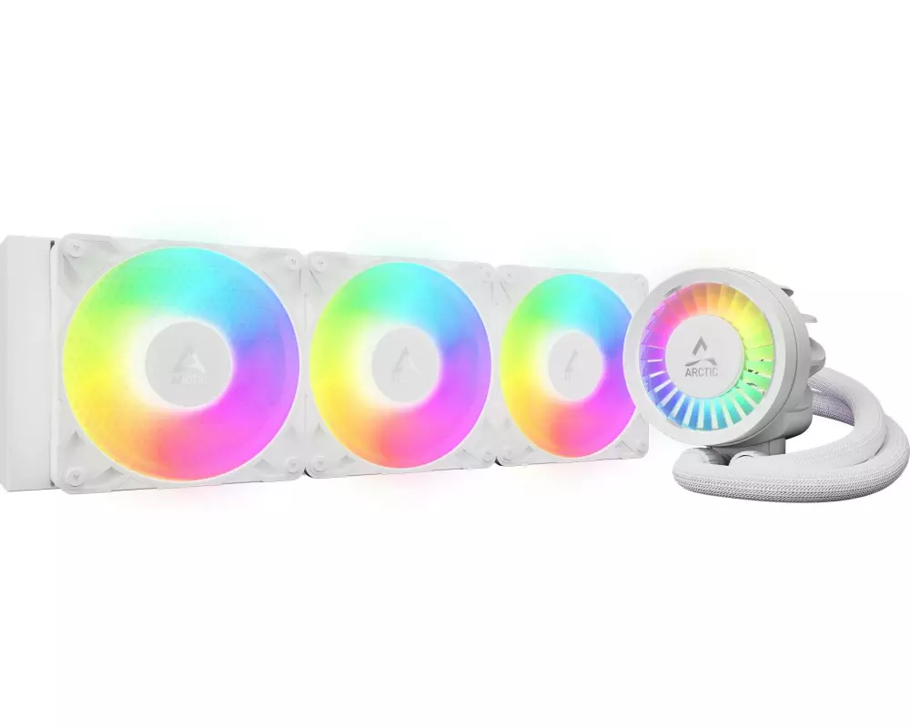 Arctic Cooling Wasserkühlung Liquid Freezer III Pro 360 A-RGB Weiss