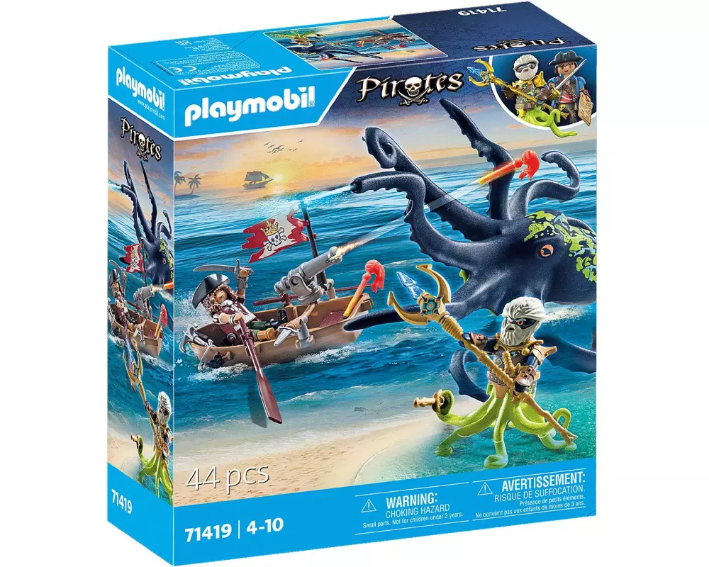 Playmobil Pirates Kampf gegen den Riesenoktopus 71419