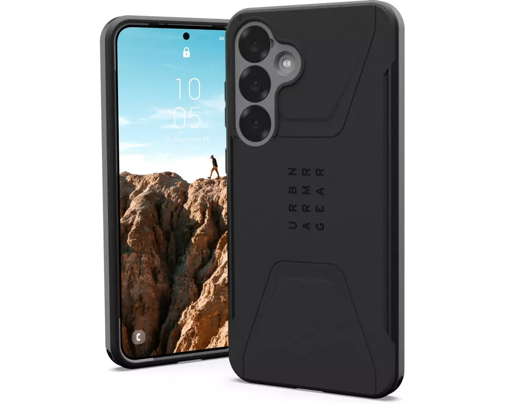 UAG Back Cover Civilian Galaxy S25+ Black