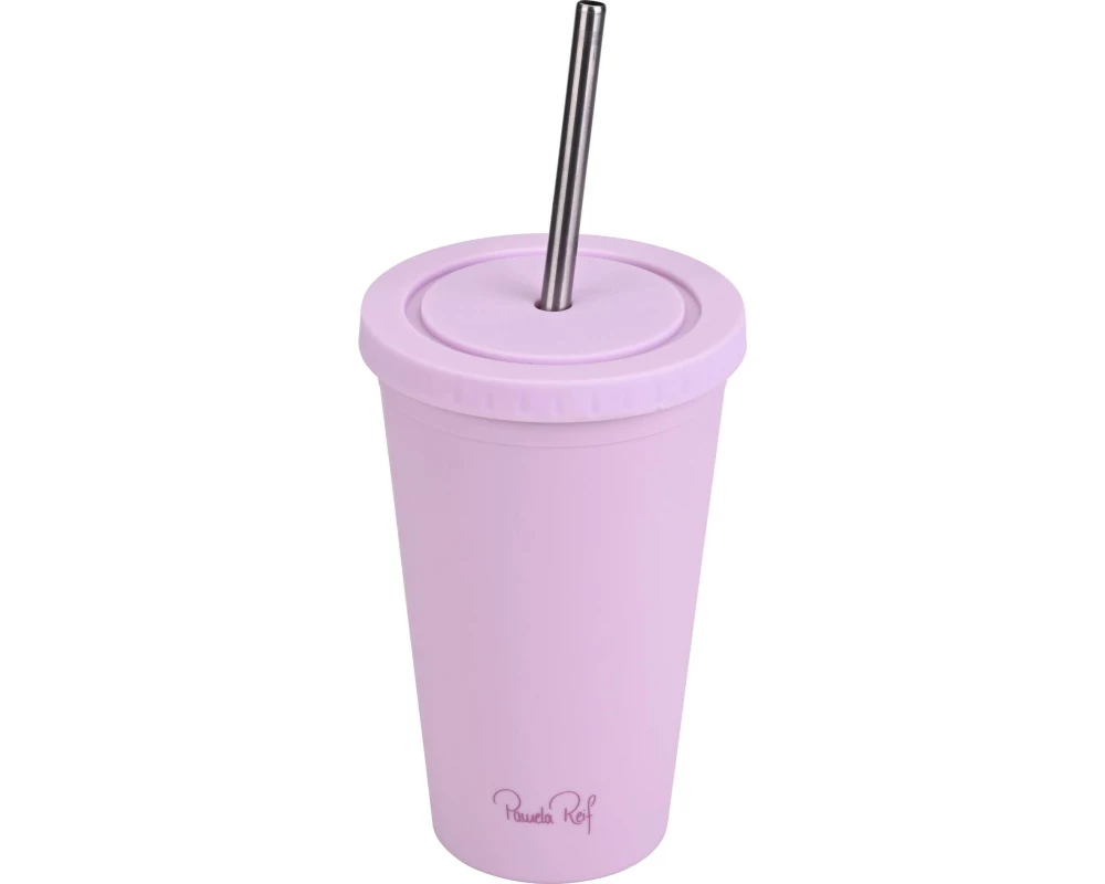 Fackelmann Trinkbecher Trinkbecher 550 ml, Lavendel