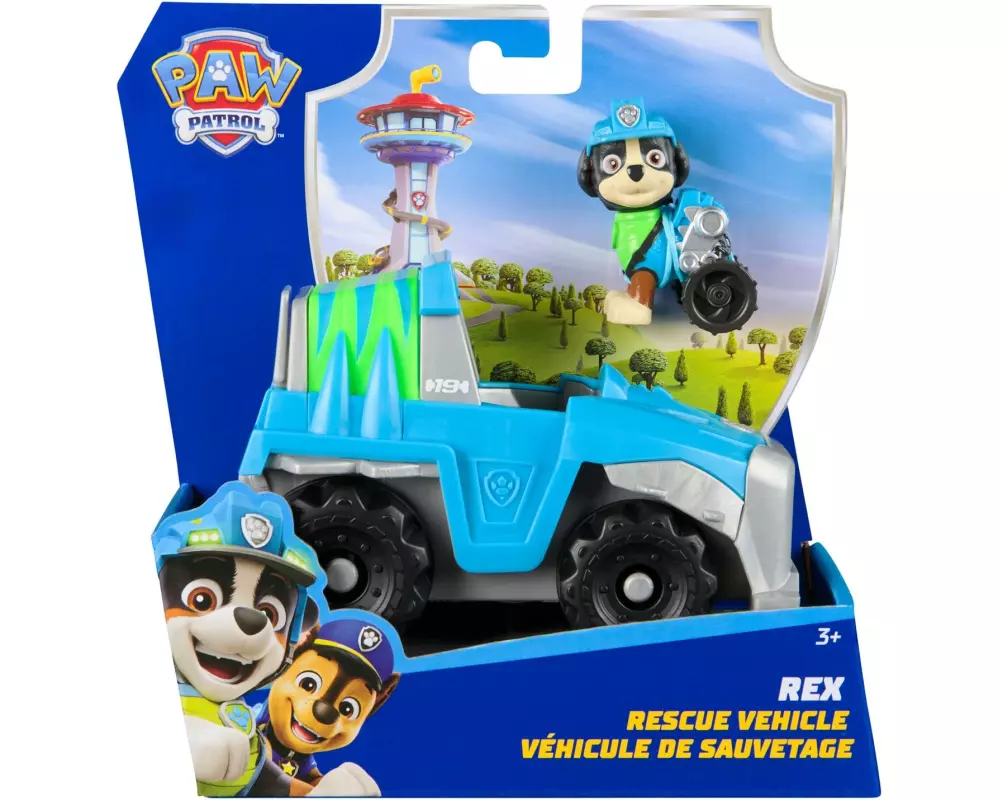 Spinmaster Paw Patrol Basic Vehicle Rex