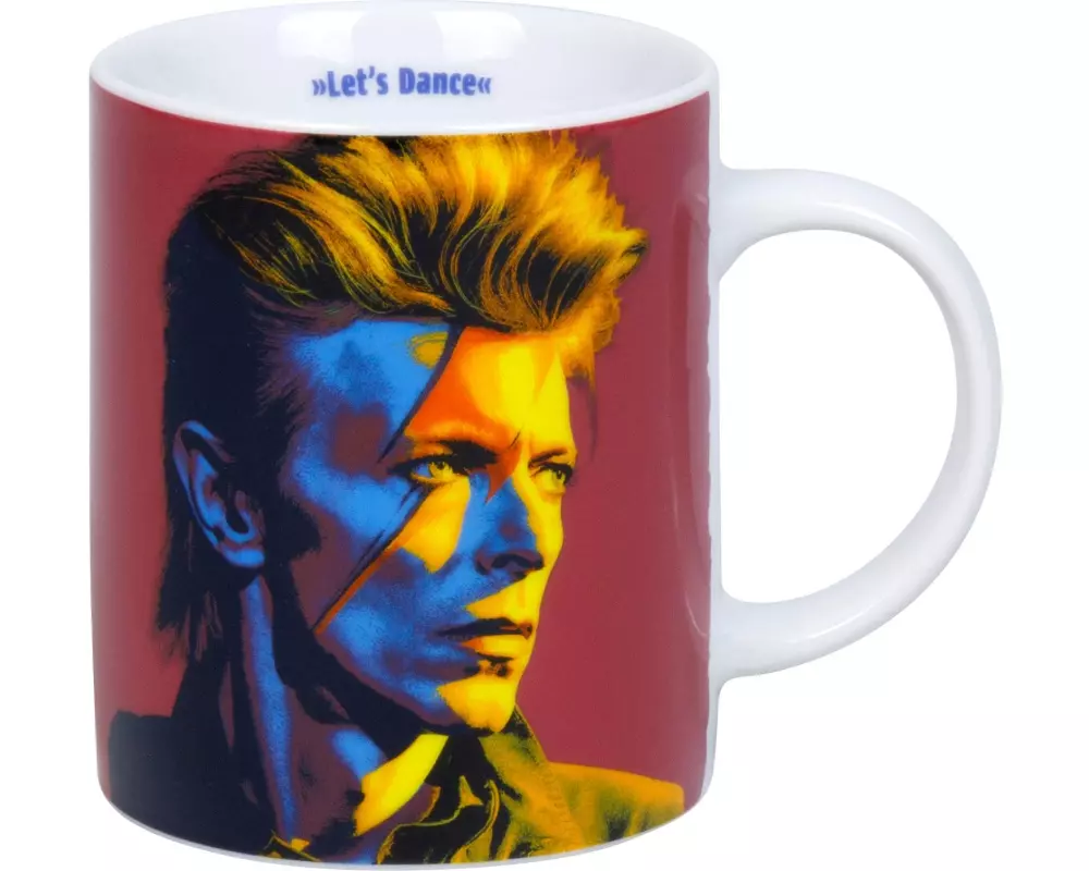 Könitz Universaltasse David Bowie 300 ml, 1 Stück, Mehrfarbig