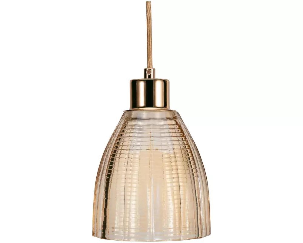 Pauleen Pendelleuchte Gleaming Gold 1x E27, Gold / Messing