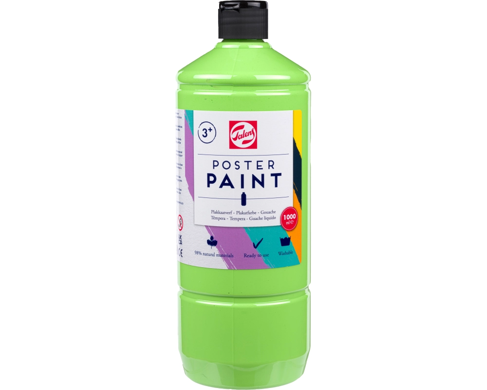 TALENS Plakatfarbe 1000ml 36716651 lindgrün