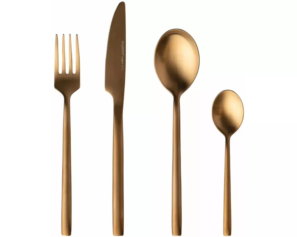 BergHOFF Besteck-Set Gem 4-teilig, Gold