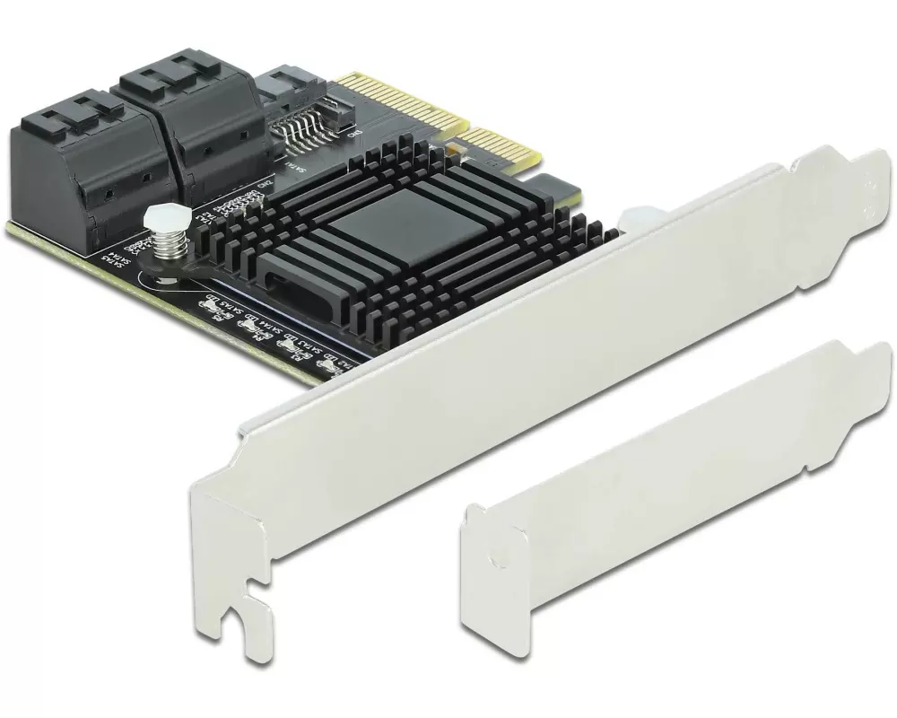 Delock SATA-Controller PCI-Ex4 - 5x SATA3 intern