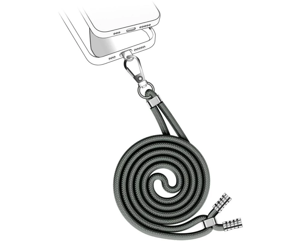 Valenta Universal Handykette Grau