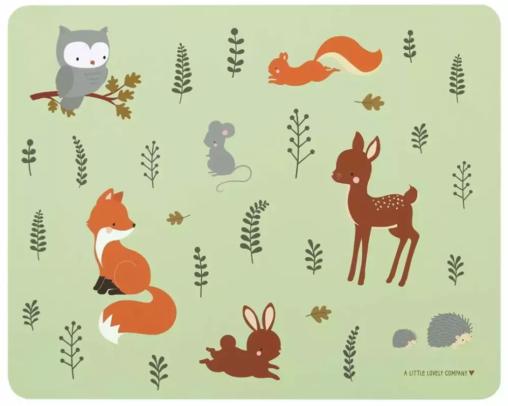 A Little Lovely Company Kindertischset Forest Friends
