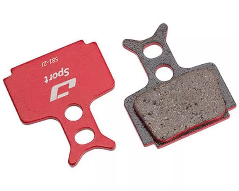 JAGWIRE Bremsbeläge SPORT Disc Brake Pads Rot
