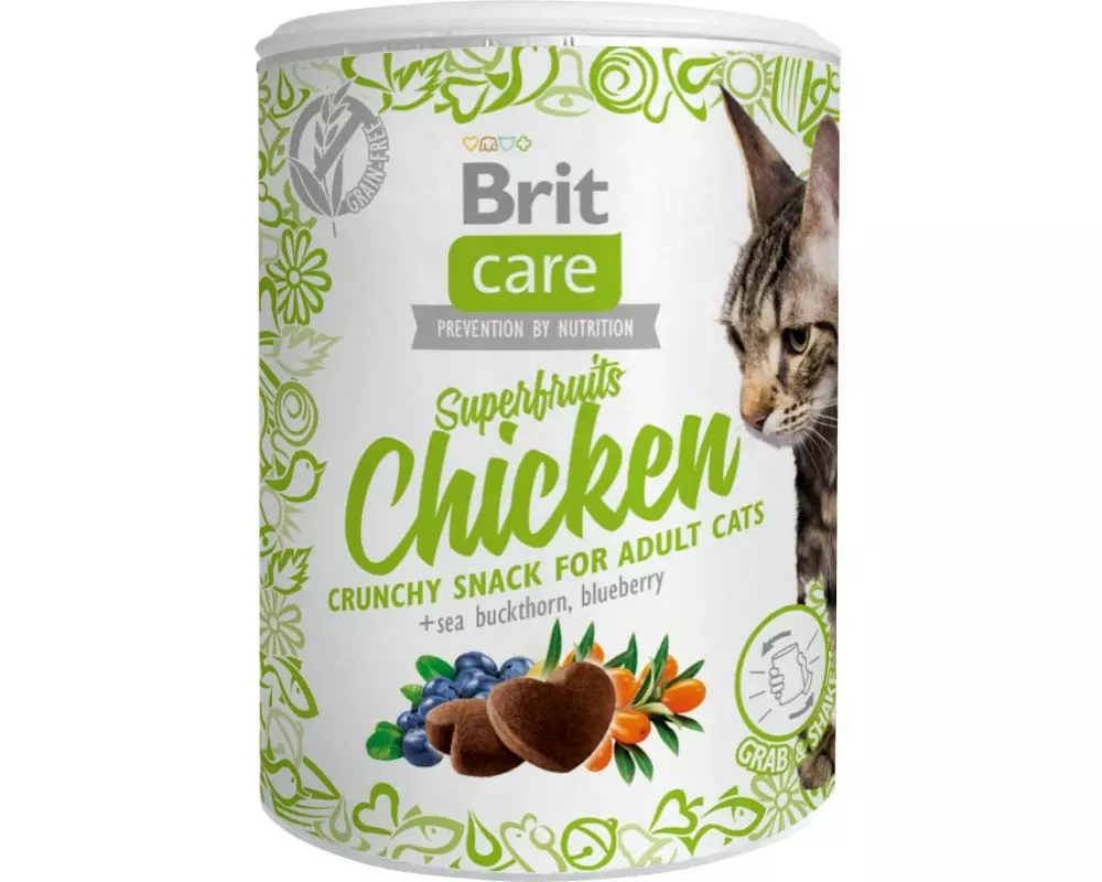 Brit Katzen-Snack Care Superfruits Chicken 100 g