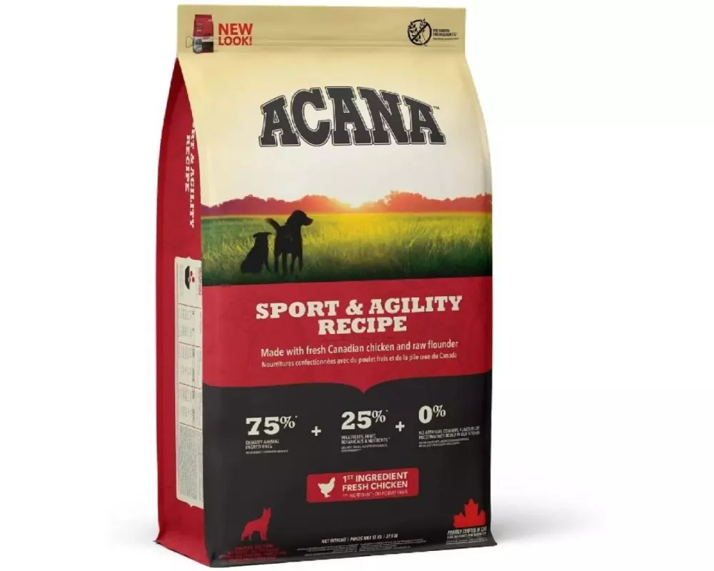 Acana Trockenfutter Sport und Agility Recipe 17 kg
