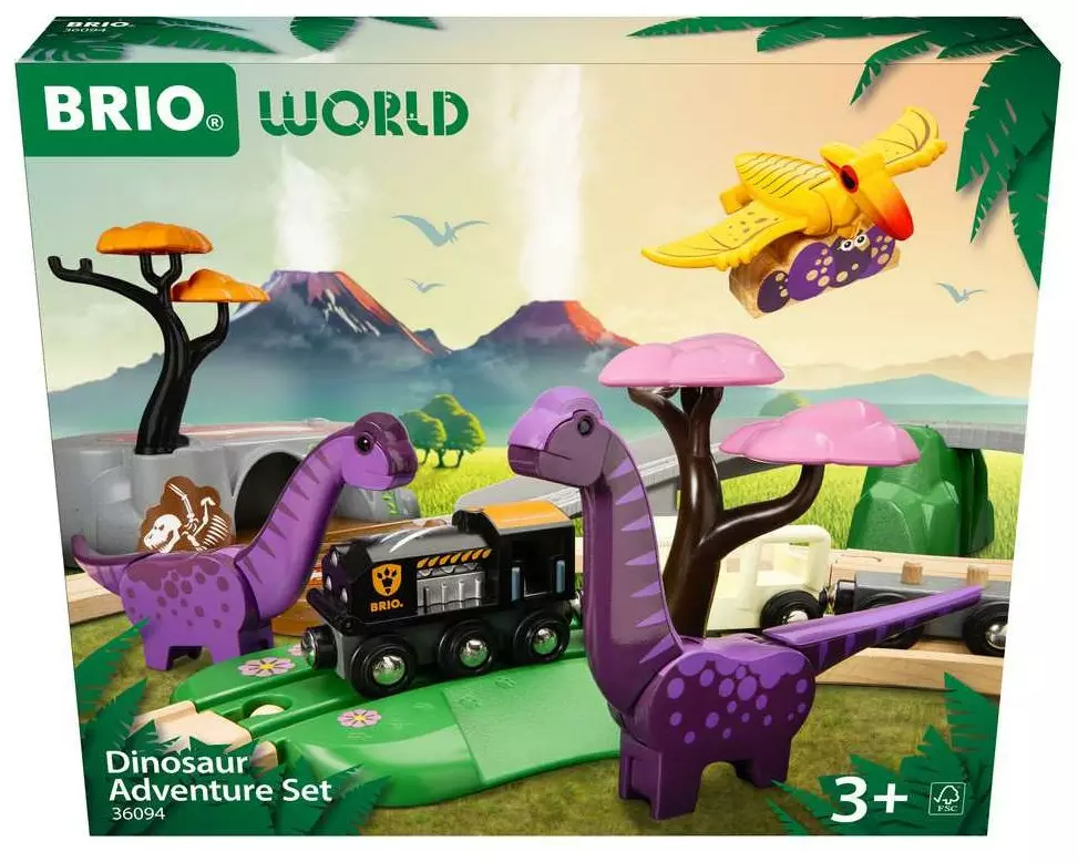 BRIO BRIO World Dinosaur Adventure Set