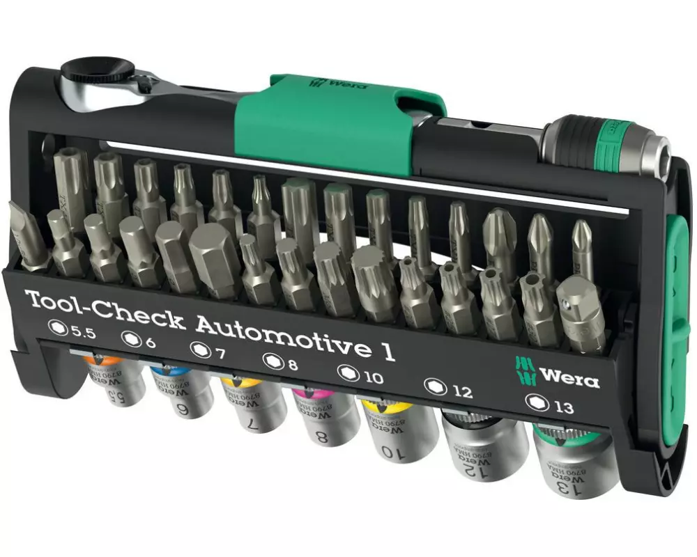 Wera Werkzeug-Set Tool-Check Automotive 1, 38-teilig
