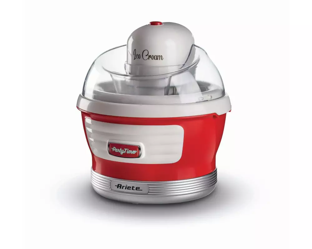 Ariete Glacemaschine Party Time ARI-643-RD 1.5 l, Rot/Weiss