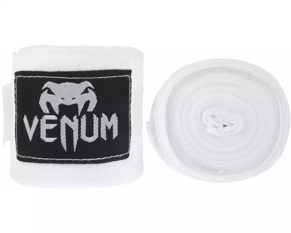 Venum Kontact Boxing Handwraps Weiss, 4 m
