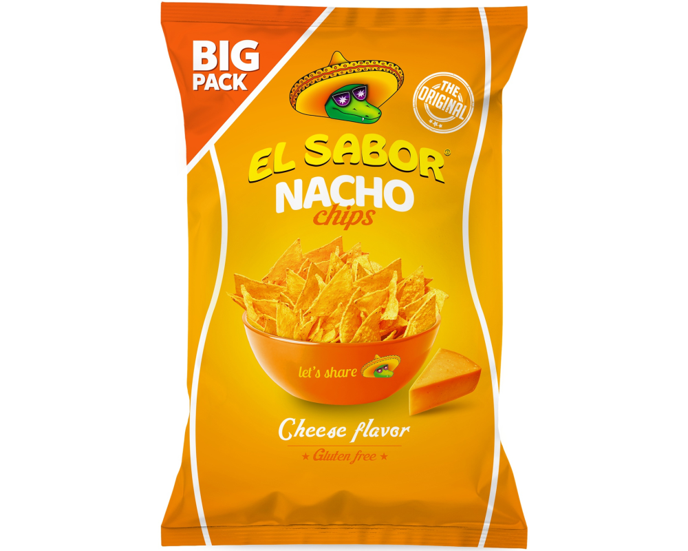 EL SABOR Nacho Chips Cheese ES162 180g