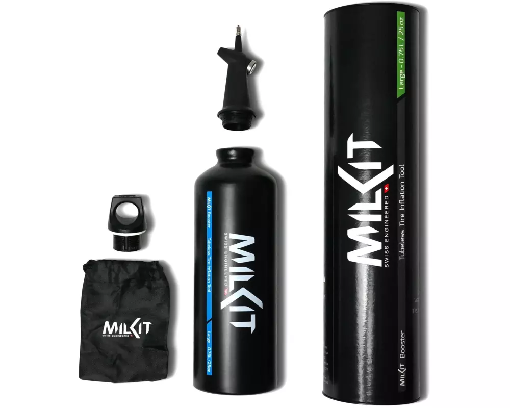 milKit Aufpumphilfe Water Bottle Large 0.75 l
