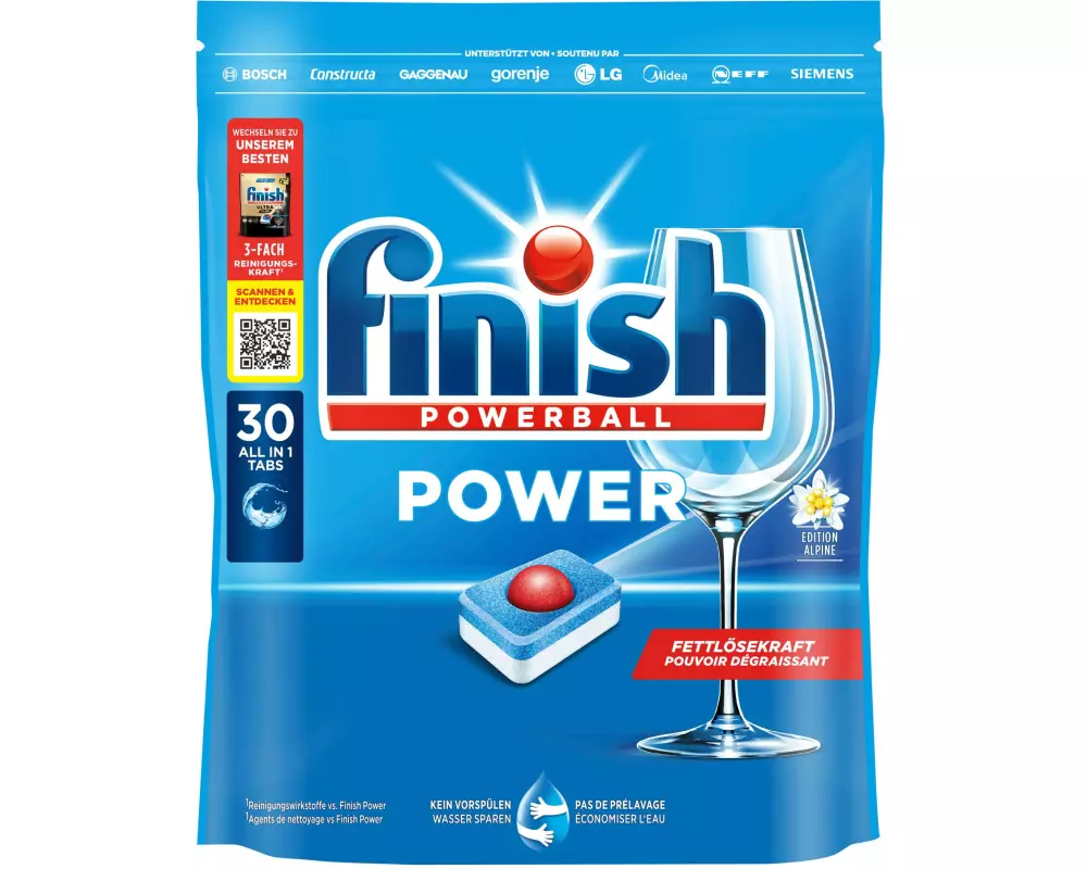 Finish Maschinenspülmittel Power 30 Stück