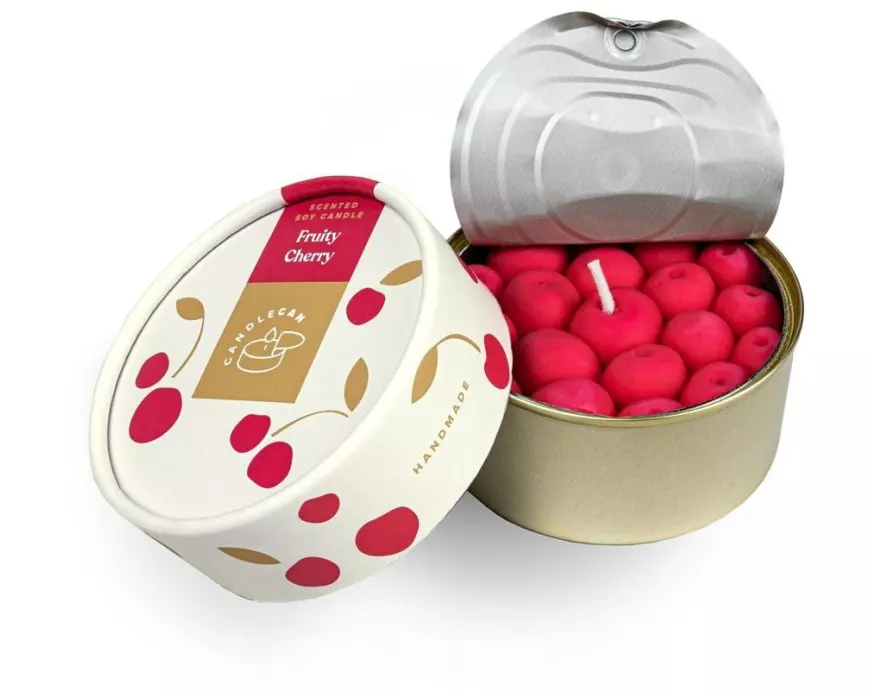 Mandatus Duftkerze Fruity Cherry Candle Can