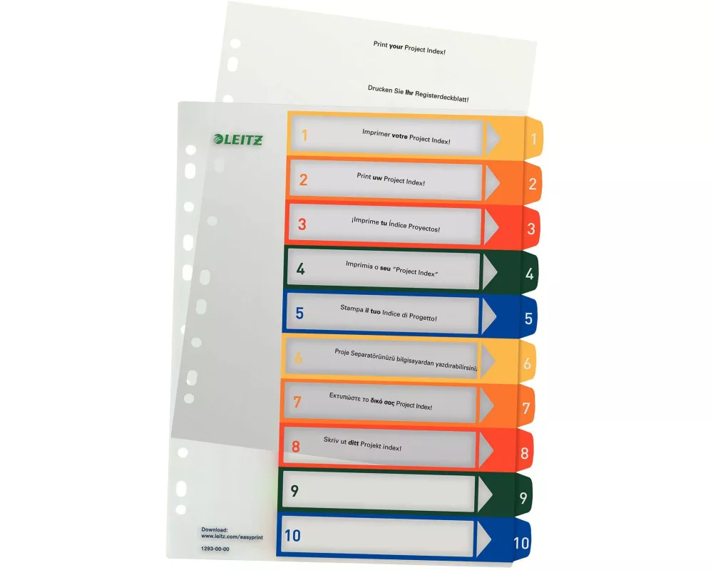 Leitz Register A4 1-10