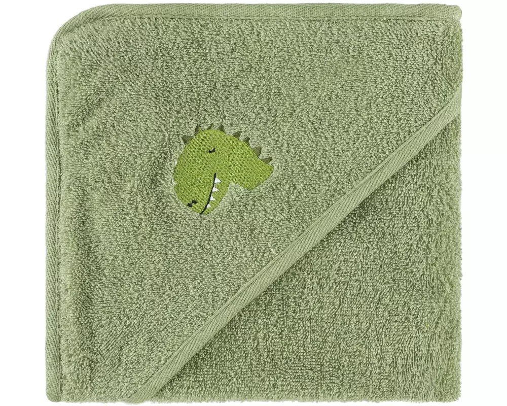 Trixie Baby-Kapuzentuch Dino 75 x 75 cm