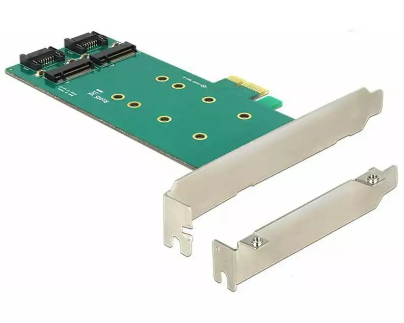 Delock Host Bus Adapter Controller PCI-ex4 - M.2, 2Port