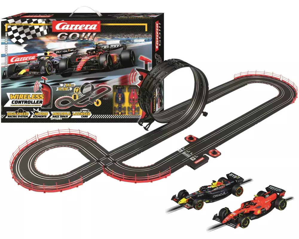 Carrera GO! F1 Formula Free Racing Wireless 5.3 m Alter: 6+