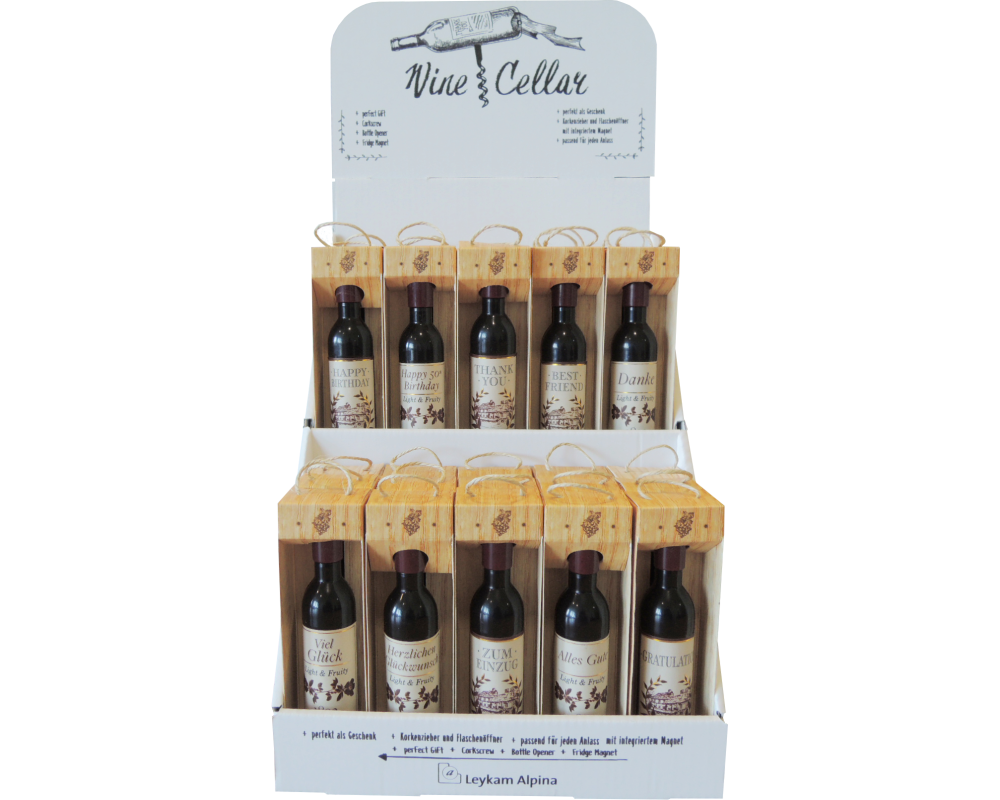 ROOST Korkenzieher 9999 30 Stück im Display