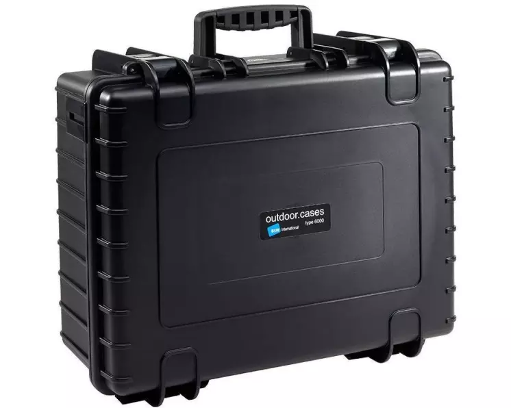 B&W Outdoor-Koffer Typ 6000 RPD Schwarz