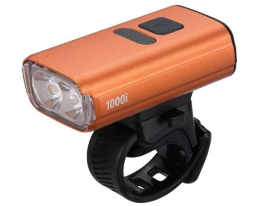 BBB Frontlicht NanoStrike 1000i Lumen orange, USB-C, 8 Modi
