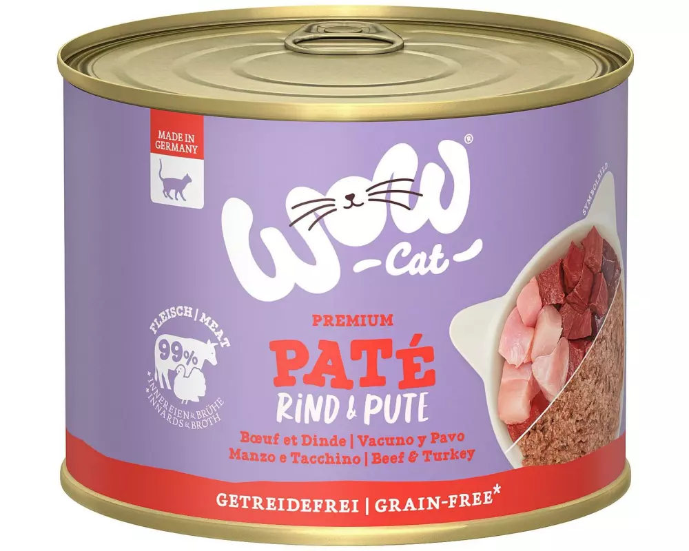 WOW Adult Rind & Truthahn Dose 200 g
