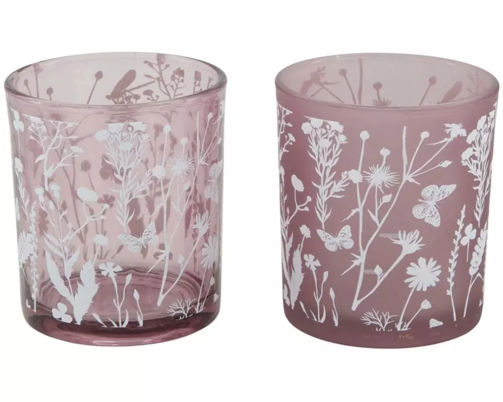 CHALET Windlicht Sommertraum assortiert, Rosa