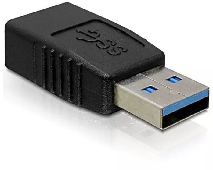 Delock USB 3.0 Adapter USB-A Stecker - USB-A Buchse