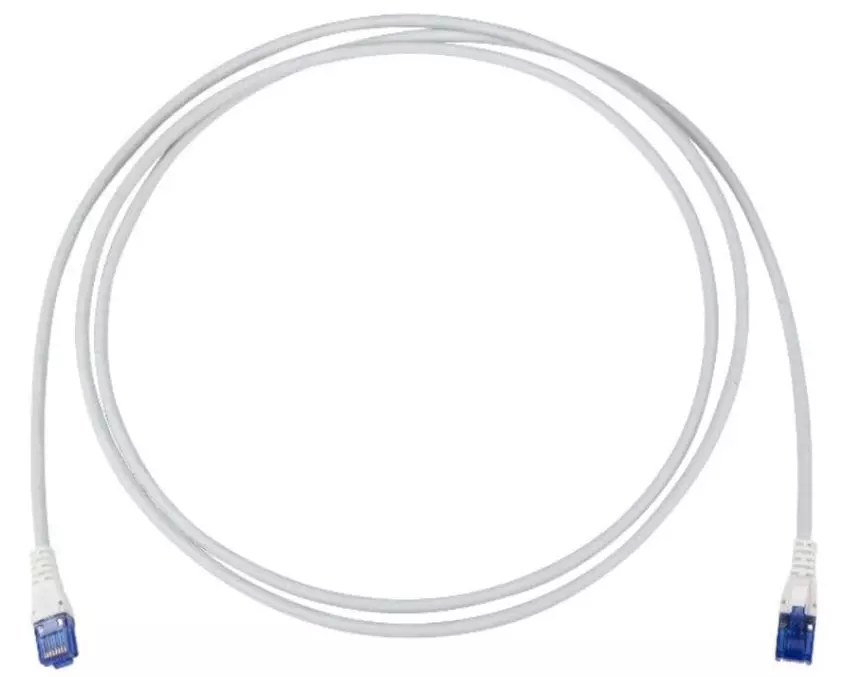 R&M Patchkabel Cat 6, U/UTP, 3 m, Grau