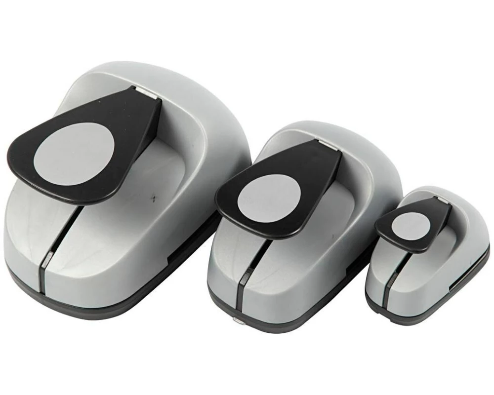 Creativ Company Stanzer-Set Ei 25 50 76 mm 3 Stk