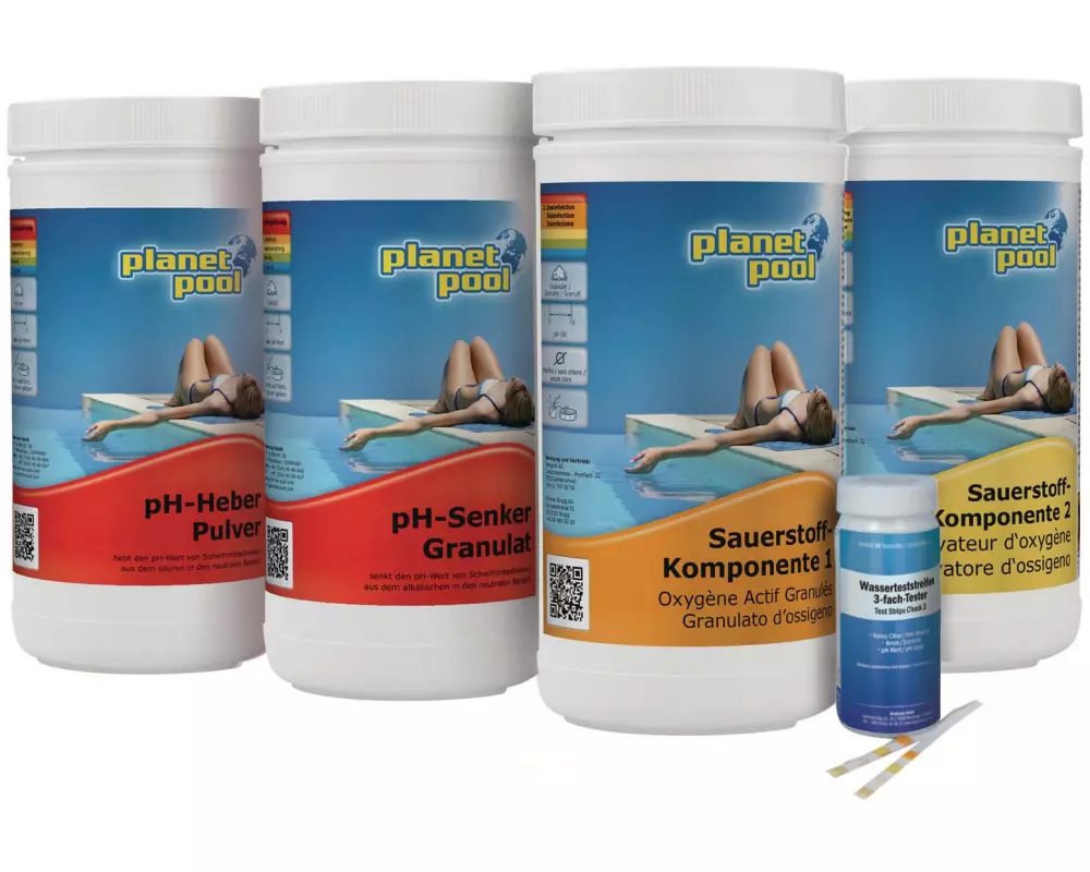 Planet Pool chlorfrei, 5-teilig
