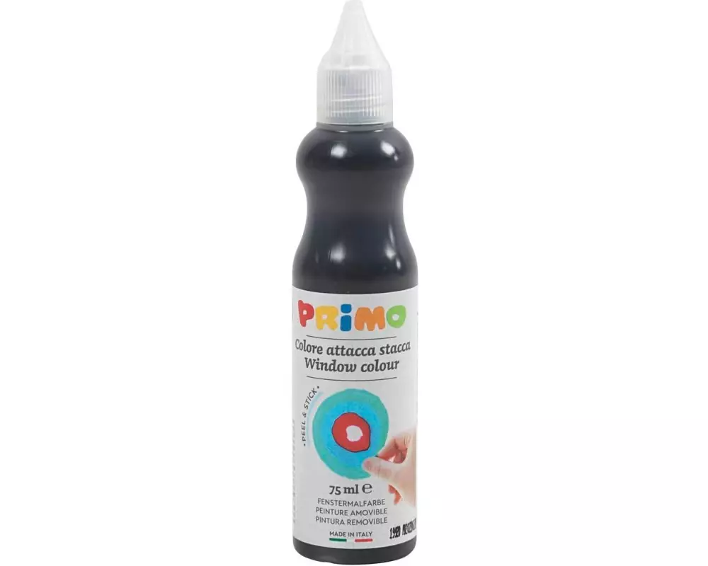 Primo Fensterfarbe, T 3.2 cm, Schwarz, 75 ml/ 1 Fl. 75 ml, Violett