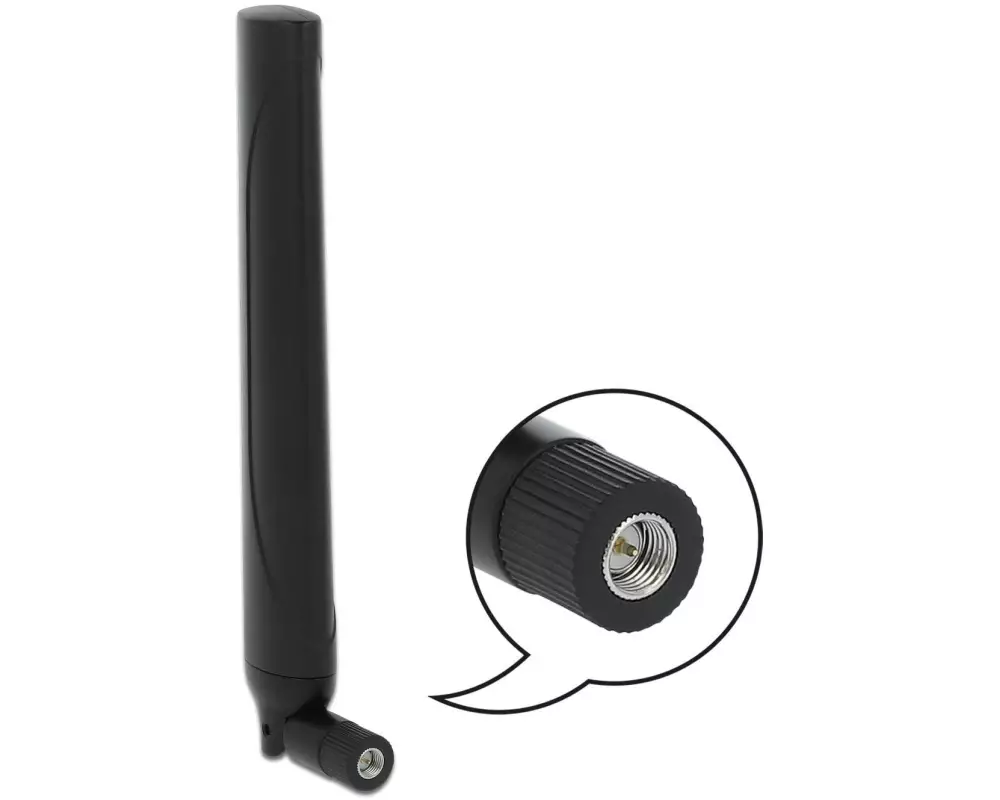 Delock 5G/LTE-Antenne SMA, 2.3dBi SMA 2.3 dBi Rundstrahl
