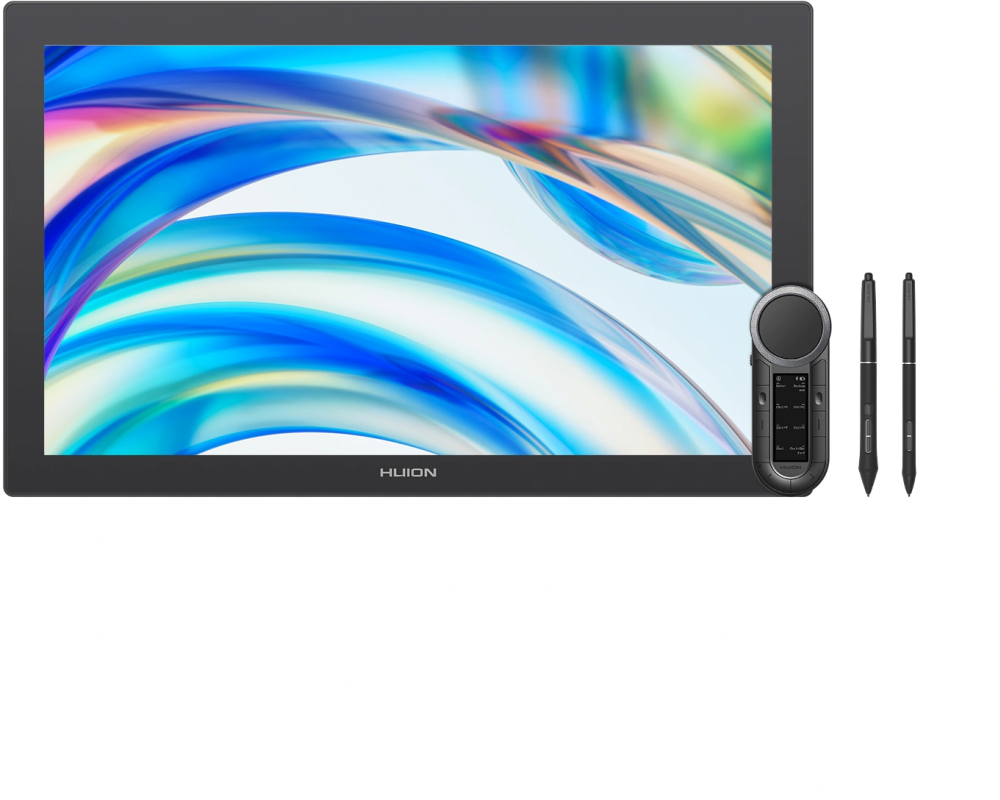 HUION Kamvas Pro 24 Gen 3 4K Black GT2402 16384Levels HDMI 2.0, USB-C