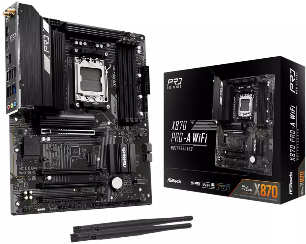 ASRock Mainboard X870 Pro-A WiFi