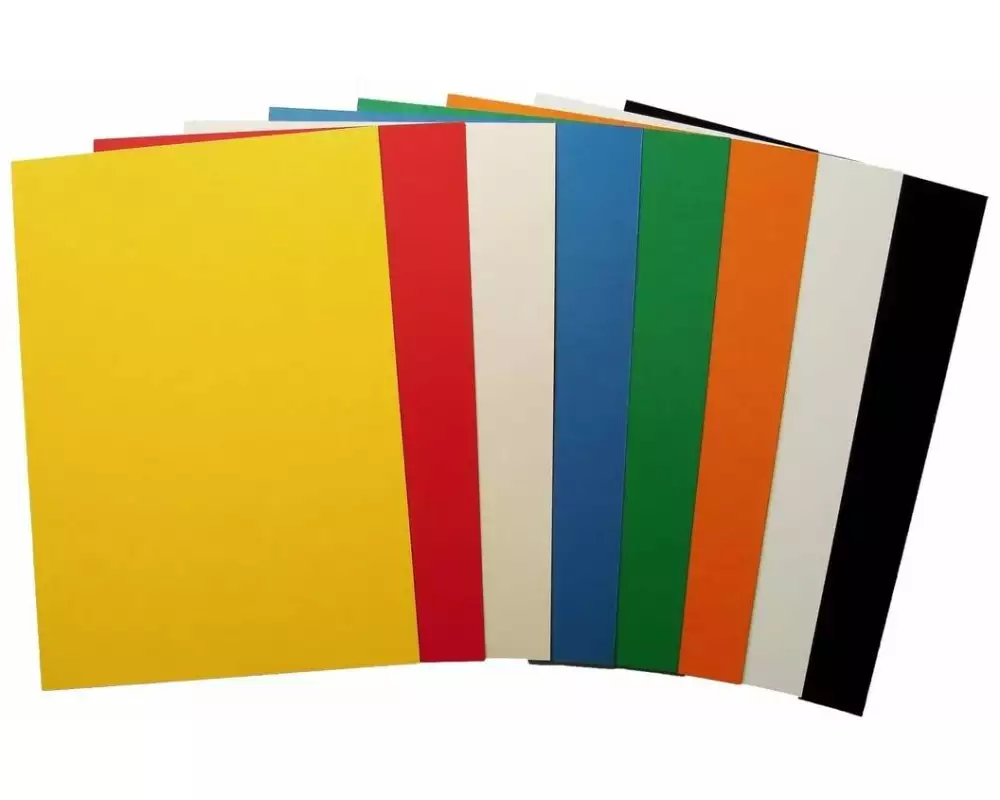 Büroline Einbanddeckel 385 g/m², 100 Stück, Weiss