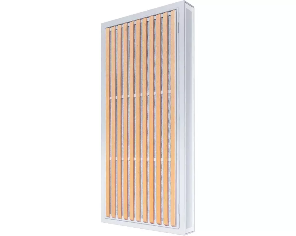 Lian Li B4-mATX Vertical AeroDeck Weiss Holz