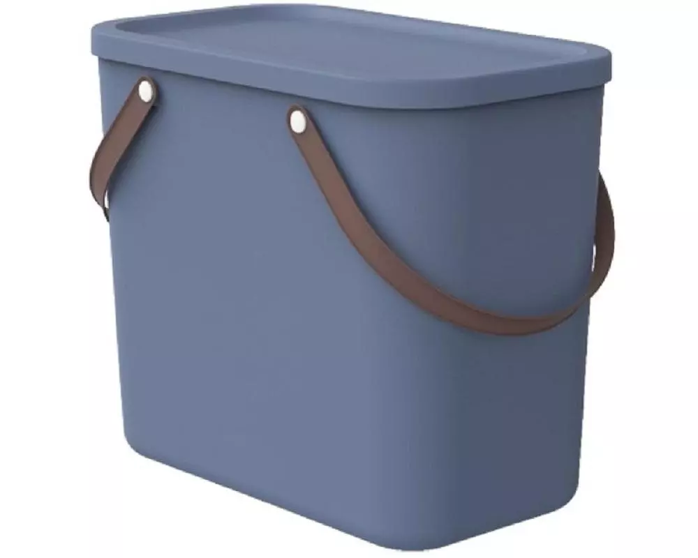 Rotho Aufbewahrungsbox Albula 25 l, Horizon Blau