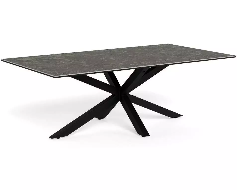 AC Design Couchtisch Heaven Schwarz, 130 x 70 x 46 cm