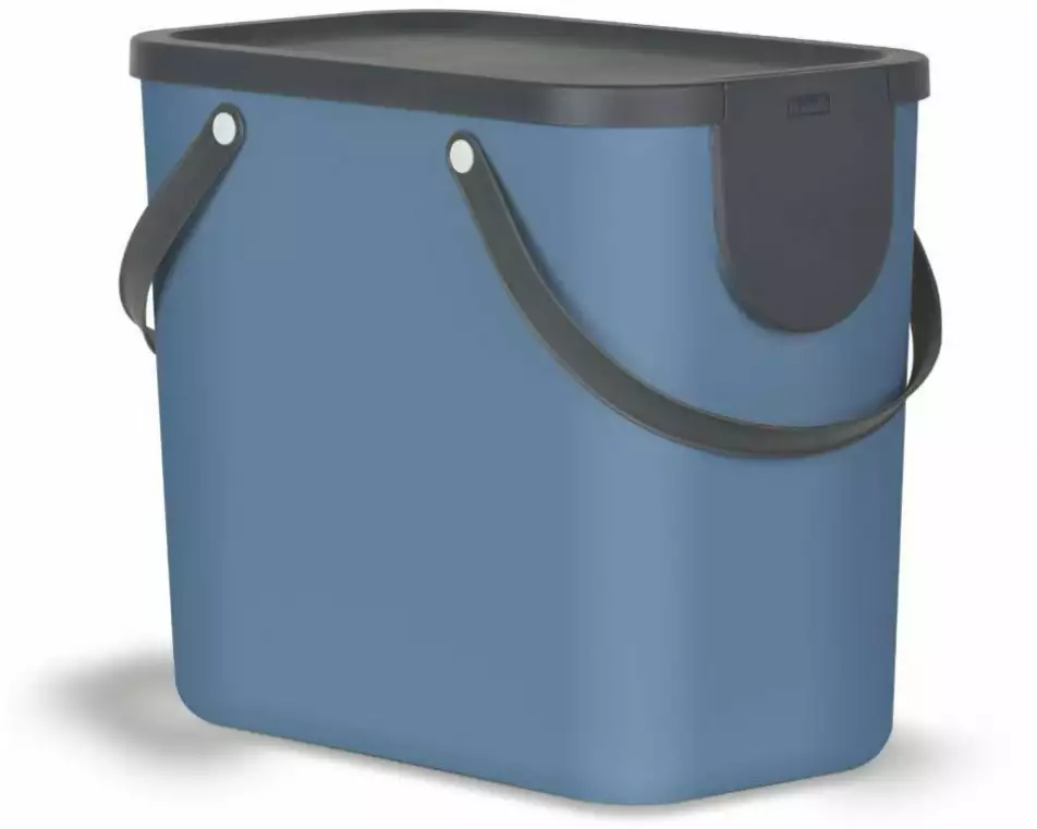Rotho Recyclingbehälter Albula 25 l, Horizon Blau