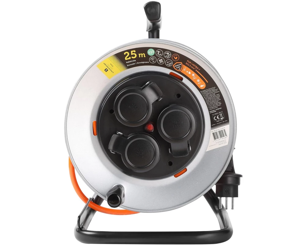 Schönenberger Kabelrolle Metall T23 IP55 25m 3 x T23