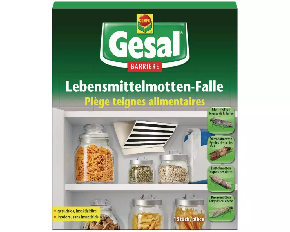 Gesal Insektenfalle Lebensmittelmotten