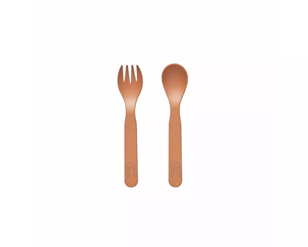 OYOY Kinderbesteckset Pullo Caramel