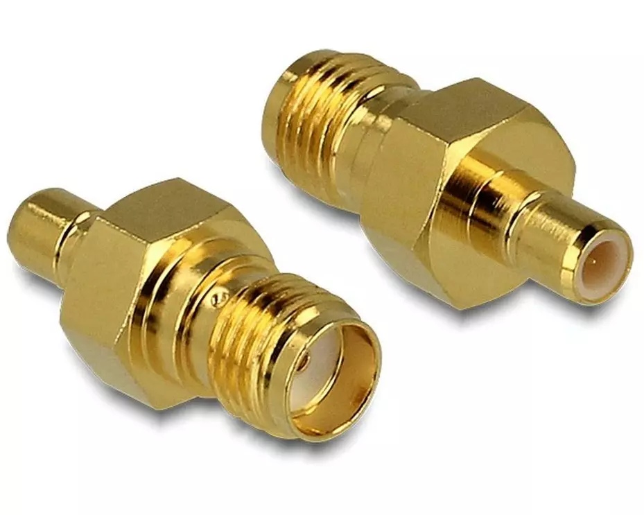 Delock Antennenadapter SMA Buchse – SMB Buchse